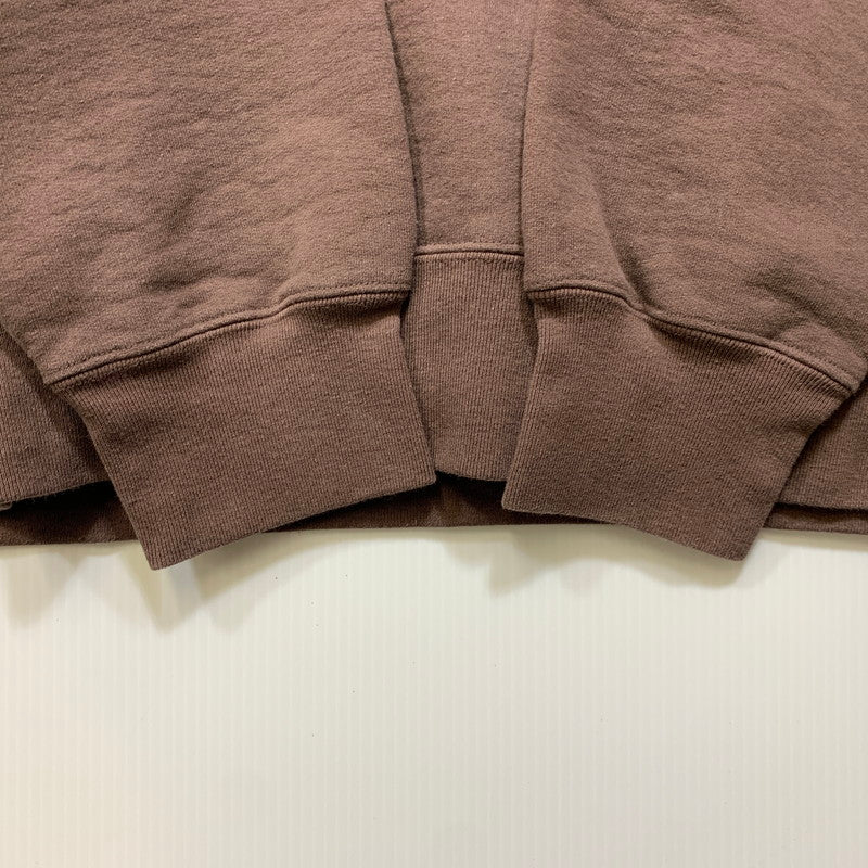 【中古品】【メンズ】 Supreme シュプリーム BOX LOGO CREWNECK ボックス ロゴ クルーネック スウェット トップス 149-260925-ay-11-izu サイズ：L カラー：ブラウン 万代Net店