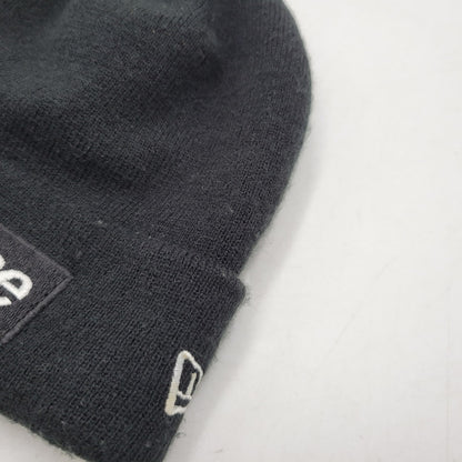 【中古品】【メンズ/レディース】 Supreme シュプリーム × NEW ERA ニューエラ BOX LOGO BEANIE ボックスロゴ ビーニー ニット帽 帽子 185-260927-as-06-izu サイズ：F カラー：ブラック 万代Net店