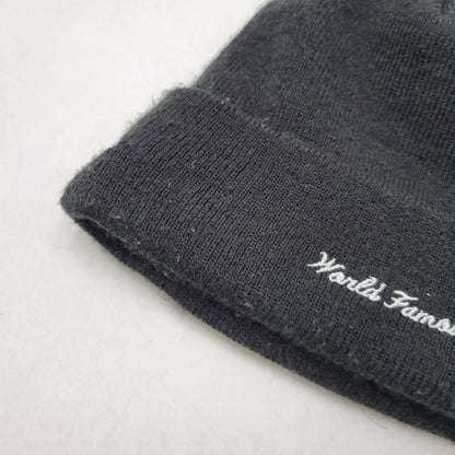 【中古品】【メンズ/レディース】 Supreme シュプリーム × NEW ERA ニューエラ BOX LOGO BEANIE ボックスロゴ ビーニー ニット帽 帽子 185-260927-as-06-izu サイズ：F カラー：ブラック 万代Net店