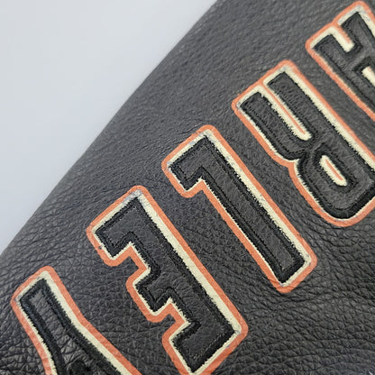 【中古品】【メンズ】 HARLEY DAVIDSON ハーレーダビッドソン SINGLE RIDERS LEATHER JACKET シングル ライダース レザー ジャケット アウター 145-261023-cs-09-izu サイズ：2XL カラー：ブラック 万代Net店