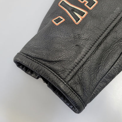 【中古品】【メンズ】 HARLEY DAVIDSON ハーレーダビッドソン SINGLE RIDERS LEATHER JACKET シングル ライダース レザー ジャケット アウター 145-261023-cs-09-izu サイズ：2XL カラー：ブラック 万代Net店