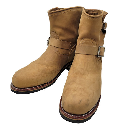 【中古品】【メンズ】 AVIREX アヴィレックス ENGINEER BOOTS エンジニア ブーツ シューズ 靴 164-260924-cs-10-izu サイズ：29cm カラー：キャメル 万代Net店