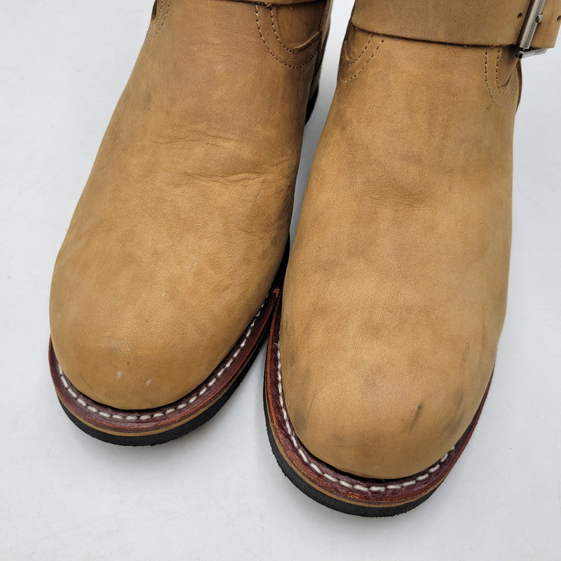 【中古品】【メンズ】 AVIREX アヴィレックス ENGINEER BOOTS エンジニア ブーツ シューズ 靴 164-260924-cs-10-izu サイズ：29cm カラー：キャメル 万代Net店