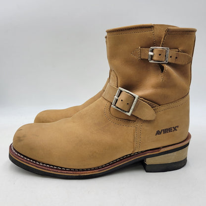 【中古品】【メンズ】 AVIREX アヴィレックス ENGINEER BOOTS エンジニア ブーツ シューズ 靴 164-260924-cs-10-izu サイズ：29cm カラー：キャメル 万代Net店