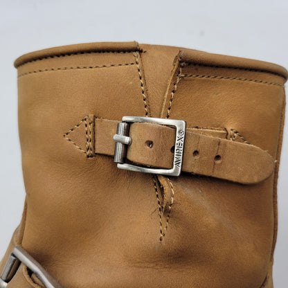 【中古品】【メンズ】 AVIREX アヴィレックス ENGINEER BOOTS エンジニア ブーツ シューズ 靴 164-260924-cs-10-izu サイズ：29cm カラー：キャメル 万代Net店