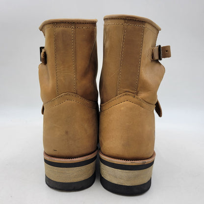 【中古品】【メンズ】 AVIREX アヴィレックス ENGINEER BOOTS エンジニア ブーツ シューズ 靴 164-260924-cs-10-izu サイズ：29cm カラー：キャメル 万代Net店