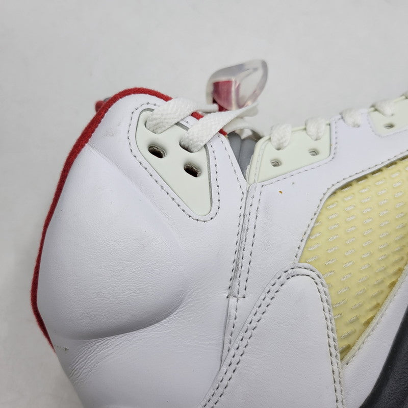 【中古品】【メンズ】 NIKE ナイキ DA1911-102 AIR JORDAN 5 RETRO エア ジョーダン ファイブ レトロ スニーカー シューズ 靴 160-260924-cs-06-izu サイズ：29cm カラー：TRUE WHITE/FIRE RED-BLACK 万代Net店