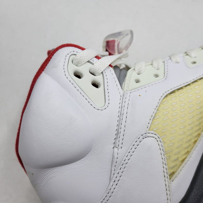 【中古品】【メンズ】 NIKE ナイキ DA1911-102 AIR JORDAN 5 RETRO エア ジョーダン ファイブ レトロ スニーカー シューズ 靴 160-260924-cs-06-izu サイズ：29cm カラー：TRUE WHITE/FIRE RED-BLACK 万代Net店