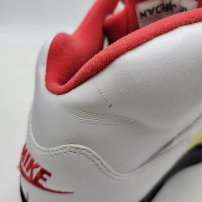 【中古品】【メンズ】 NIKE ナイキ DA1911-102 AIR JORDAN 5 RETRO エア ジョーダン ファイブ レトロ スニーカー シューズ 靴 160-260924-cs-06-izu サイズ：29cm カラー：TRUE WHITE/FIRE RED-BLACK 万代Net店
