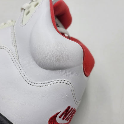 【中古品】【メンズ】 NIKE ナイキ DA1911-102 AIR JORDAN 5 RETRO エア ジョーダン ファイブ レトロ スニーカー シューズ 靴 160-260924-cs-06-izu サイズ：29cm カラー：TRUE WHITE/FIRE RED-BLACK 万代Net店