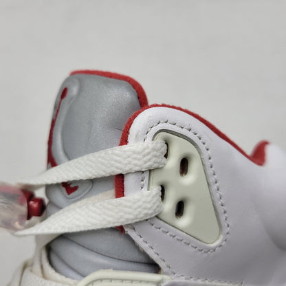 【中古品】【メンズ】 NIKE ナイキ DA1911-102 AIR JORDAN 5 RETRO エア ジョーダン ファイブ レトロ スニーカー シューズ 靴 160-260924-cs-06-izu サイズ：29cm カラー：TRUE WHITE/FIRE RED-BLACK 万代Net店