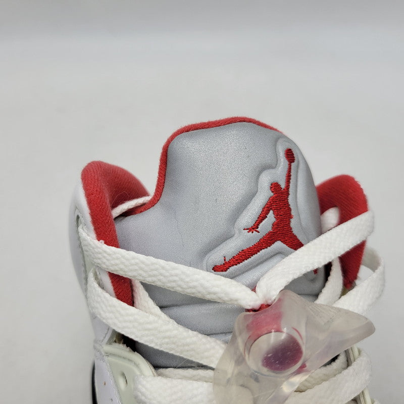 【中古品】【メンズ】 NIKE ナイキ DA1911-102 AIR JORDAN 5 RETRO エア ジョーダン ファイブ レトロ スニーカー シューズ 靴 160-260924-cs-06-izu サイズ：29cm カラー：TRUE WHITE/FIRE RED-BLACK 万代Net店
