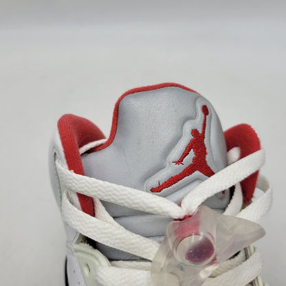 【中古品】【メンズ】 NIKE ナイキ DA1911-102 AIR JORDAN 5 RETRO エア ジョーダン ファイブ レトロ スニーカー シューズ 靴 160-260924-cs-06-izu サイズ：29cm カラー：TRUE WHITE/FIRE RED-BLACK 万代Net店