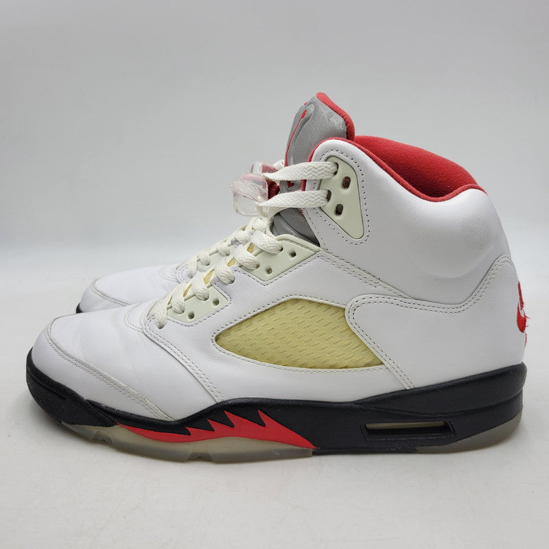 【中古品】【メンズ】 NIKE ナイキ DA1911-102 AIR JORDAN 5 RETRO エア ジョーダン ファイブ レトロ スニーカー シューズ 靴 160-260924-cs-06-izu サイズ：29cm カラー：TRUE WHITE/FIRE RED-BLACK 万代Net店