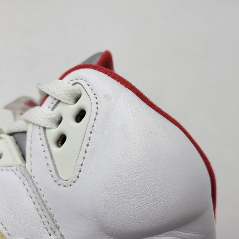 【中古品】【メンズ】 NIKE ナイキ DA1911-102 AIR JORDAN 5 RETRO エア ジョーダン ファイブ レトロ スニーカー シューズ 靴 160-260924-cs-06-izu サイズ：29cm カラー：TRUE WHITE/FIRE RED-BLACK 万代Net店