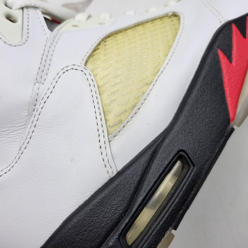 【中古品】【メンズ】 NIKE ナイキ DA1911-102 AIR JORDAN 5 RETRO エア ジョーダン ファイブ レトロ スニーカー シューズ 靴 160-260924-cs-06-izu サイズ：29cm カラー：TRUE WHITE/FIRE RED-BLACK 万代Net店