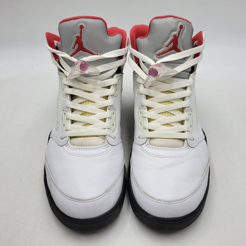 【中古品】【メンズ】 NIKE ナイキ DA1911-102 AIR JORDAN 5 RETRO エア ジョーダン ファイブ レトロ スニーカー シューズ 靴 160-260924-cs-06-izu サイズ：29cm カラー：TRUE WHITE/FIRE RED-BLACK 万代Net店