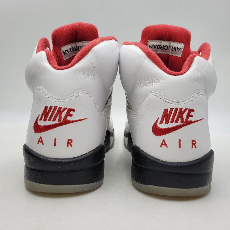 【中古品】【メンズ】 NIKE ナイキ DA1911-102 AIR JORDAN 5 RETRO エア ジョーダン ファイブ レトロ スニーカー シューズ 靴 160-260924-cs-06-izu サイズ：29cm カラー：TRUE WHITE/FIRE RED-BLACK 万代Net店
