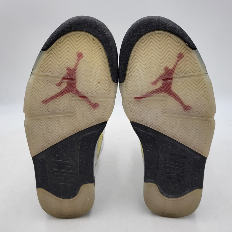 【中古品】【メンズ】 NIKE ナイキ DA1911-102 AIR JORDAN 5 RETRO エア ジョーダン ファイブ レトロ スニーカー シューズ 靴 160-260924-cs-06-izu サイズ：29cm カラー：TRUE WHITE/FIRE RED-BLACK 万代Net店
