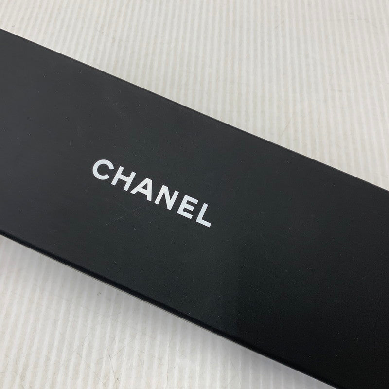 【中古品】【レディース】 CHANEL シャネル SILK TWILLY SCARF シルク ツイリー スカーフ 183-260927-kh-10-izu カラー：ブラック 万代Net店