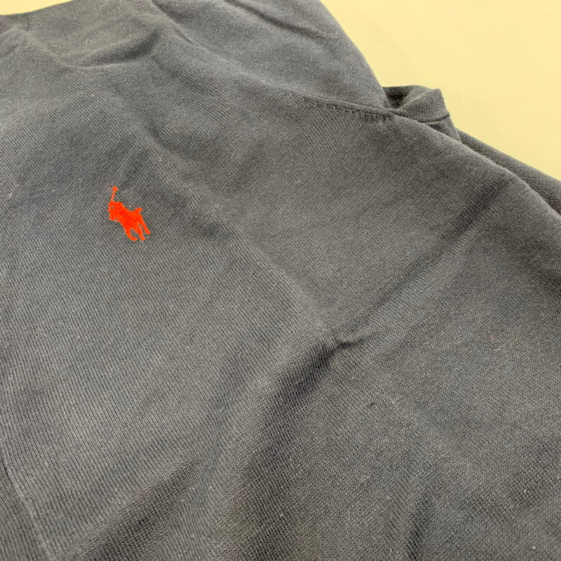 【中古美品】【メンズ】 POLO RALPH LAUREN ポロ・ラルフローレン MNPOSWE16821350 V NECK ブイネック COTTON CARDIGAN コットン カーディガン トップス 長袖 147-261024-ya-20-izu サイズ：M カラー：ネイビー 万代Net店