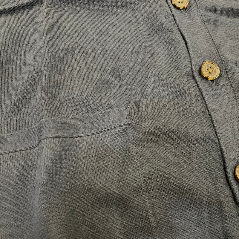 【中古美品】【メンズ】 POLO RALPH LAUREN ポロ・ラルフローレン MNPOSWE16821350 V NECK ブイネック COTTON CARDIGAN コットン カーディガン トップス 長袖 147-261024-ya-19-izu サイズ：L カラー：ネイビー 万代Net店
