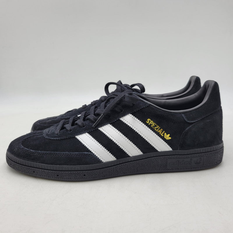 【中古品】【メンズ】 adidas アディダス HANDBALL SPEZIAL (BSHOP EXCLUSIVE) HQ9194 ハンドボール スぺツィアル スニーカー シューズ 靴 161-260928-ay-02-izu サイズ：28.5cm カラー：CORE BLACK/CLOUD WHITE/GOLD METALLIC 万代Net店