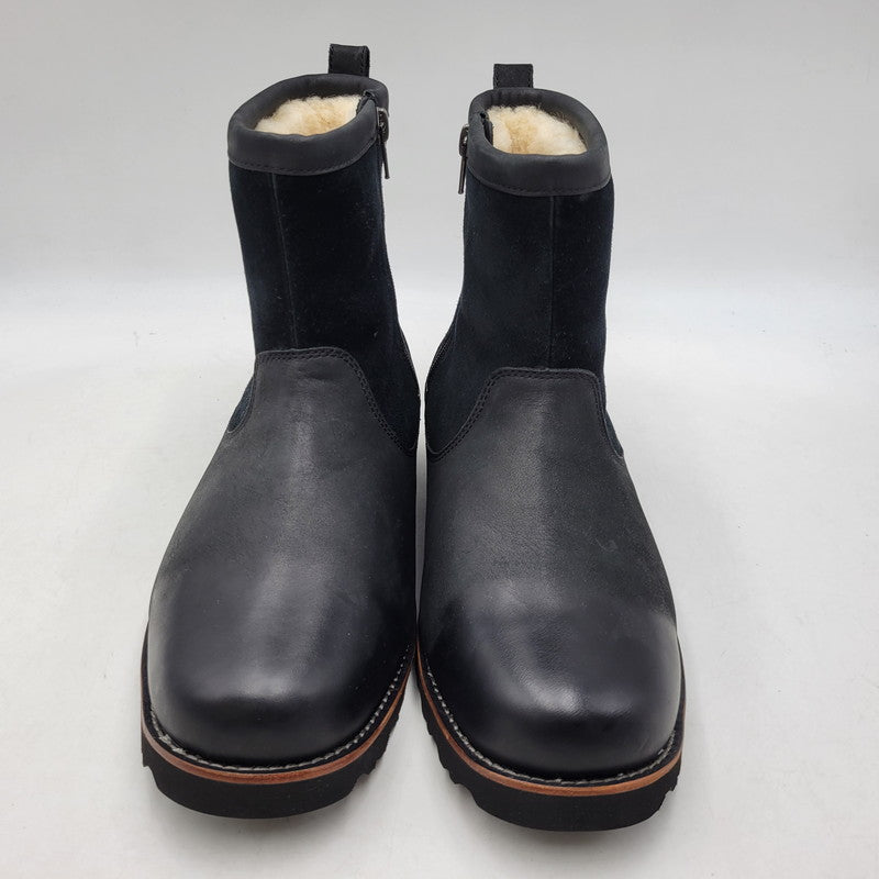 【中古品】【メンズ】 UGG AUSTRALIA アグ オーストラリア F19014H 1005284 サイドジップ ブーツ シューズ 靴 164-260928-ay-05-izu サイズ：29cm カラー：ブラック 万代Net店