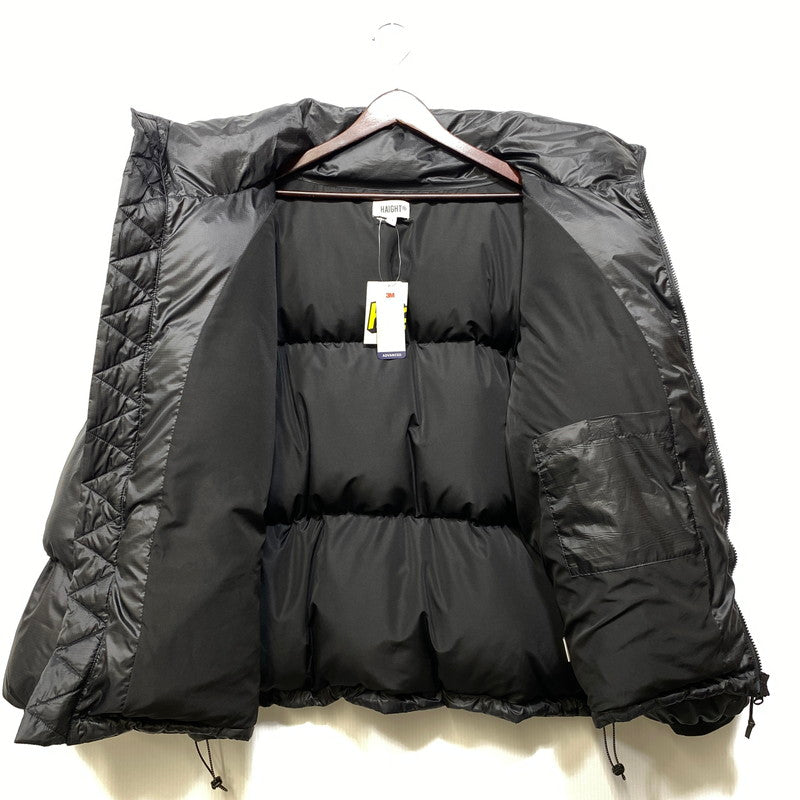 【中古美品】【メンズ】 HAIGHT ヘイト STAND COLLAR PADDED JACKET スタンドカラー パデッドジャケット ダウン 142-260926-as-06-izu サイズ：XL カラー：ブラック 万代Net店