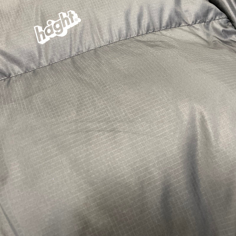 【中古美品】【メンズ】 HAIGHT ヘイト STAND COLLAR PADDED JACKET スタンドカラー パデッドジャケット ダウン 142-260926-as-06-izu サイズ：XL カラー：ブラック 万代Net店