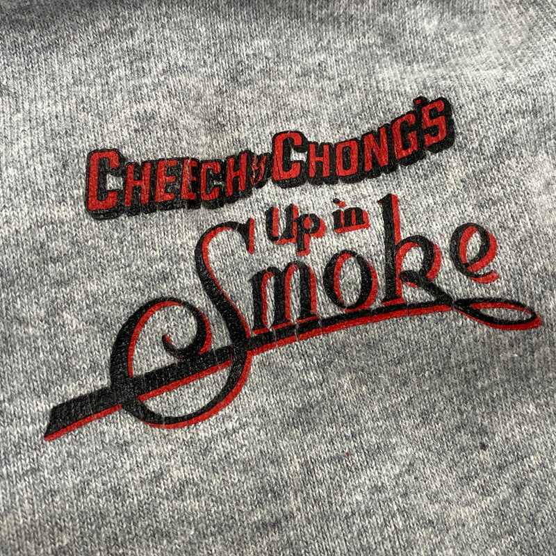 【中古品】【メンズ】 BACKCHANNEL×CHEECH＆CHONG バックチャンネル チーチョン UP IN SMOKE PULLOVER PARKA プルオーバー パーカー トップス 長袖 142-260928-cs-08-izu サイズ：L カラー：グレー 万代Net店