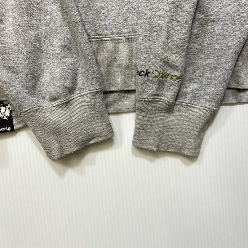 【中古品】【メンズ】 BACKCHANNEL×CHEECH＆CHONG バックチャンネル チーチョン UP IN SMOKE PULLOVER PARKA プルオーバー パーカー トップス 長袖 142-260928-cs-08-izu サイズ：L カラー：グレー 万代Net店