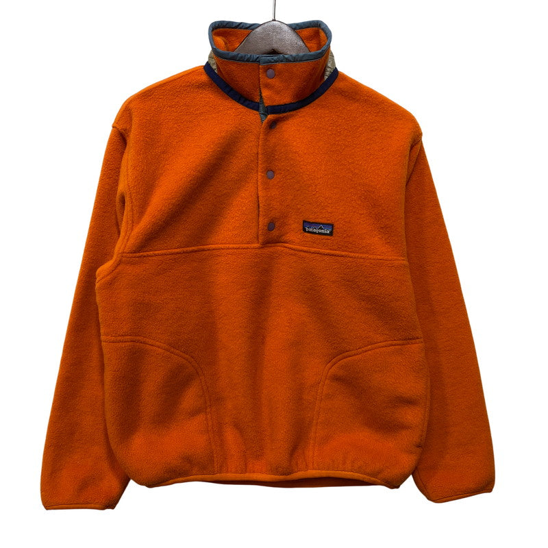 【中古品】【キッズ】 PATAGONIA パタゴニア SNAP-T スナップT ジャケット アウター 173-260926-kh-06-izu サイズ：KID'S14 カラー：オレンジ 万代Net店