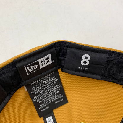 【中古美品】【メンズ/レディース】 NEW ERA ニューエラ×TIMBERLAND ティンバーランド 59FIFTY CHICAGO WHITE SOX LOGO CAP シカゴ ホワイト ソックス ロゴ キャップ 帽子 185-260930-cs-16-izu サイズ：8 カラー：ブラウン 万代Net店