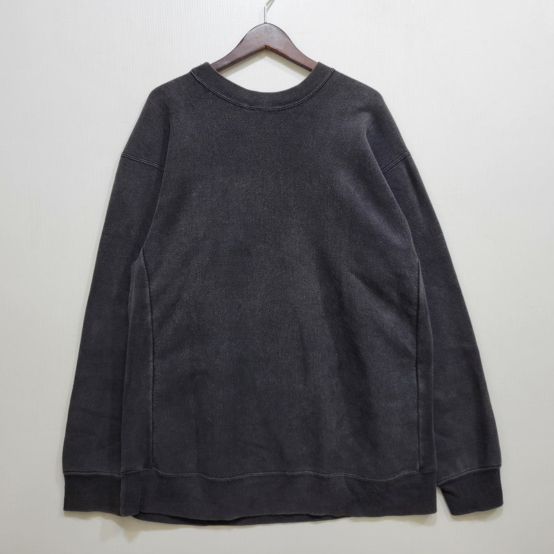 【中古品】【メンズ】 CARHARTT カーハート LOGO SWEATSHIRT ロゴ スウェット 三角タグ 長袖 トップス 146-261015-ay-06-izu カラー：FADE BLACK 万代Net店
