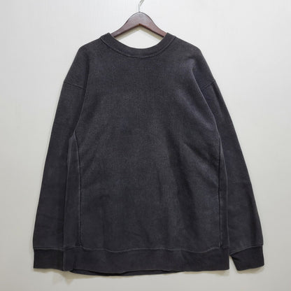 【中古品】【メンズ】 CARHARTT カーハート LOGO SWEATSHIRT ロゴ スウェット 三角タグ 長袖 トップス 146-261015-ay-06-izu カラー：FADE BLACK 万代Net店