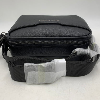 【中古美品】【メンズ/レディース】 ARMANI EXCHANGE アルマーニエクスチェンジ XM002583 AX LOGO SHOULDER BAG ロゴ ショルダー バッグ カバン 鞄 188-260926-cs-07-izu カラー：ブラック 万代Net店