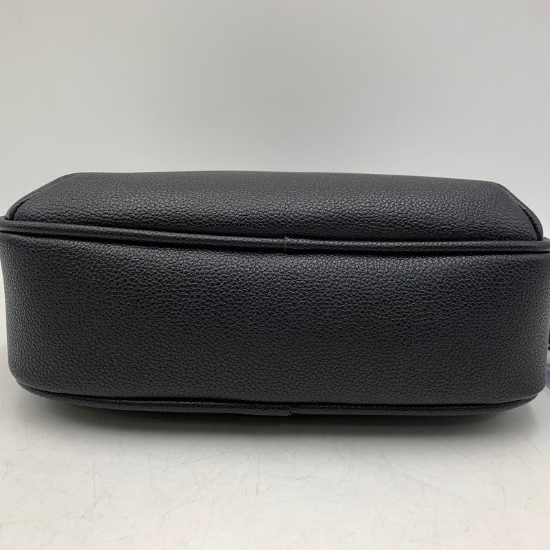 【中古美品】【メンズ/レディース】 ARMANI EXCHANGE アルマーニエクスチェンジ XM002583 AX LOGO SHOULDER BAG ロゴ ショルダー バッグ カバン 鞄 188-260926-cs-07-izu カラー：ブラック 万代Net店