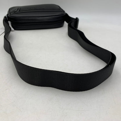 【中古美品】【メンズ/レディース】 ARMANI EXCHANGE アルマーニエクスチェンジ SHOULDER BAG ショルダー バッグ カバン 鞄 188-260926-cs-06-izu カラー：ブラック 万代Net店