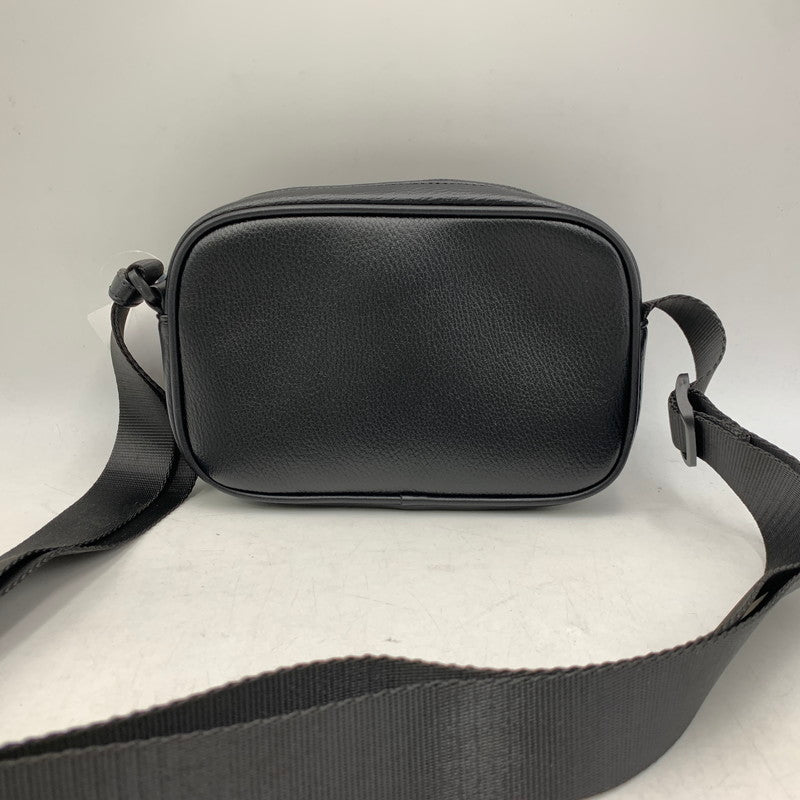 【中古美品】【メンズ/レディース】 ARMANI EXCHANGE アルマーニエクスチェンジ SHOULDER BAG ショルダー バッグ カバン 鞄 188-260926-cs-06-izu カラー：ブラック 万代Net店