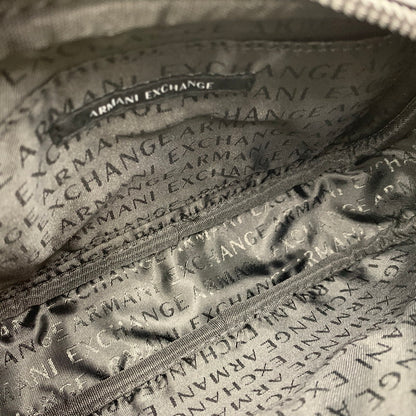 【中古美品】【メンズ/レディース】 ARMANI EXCHANGE アルマーニエクスチェンジ SHOULDER BAG ショルダー バッグ カバン 鞄 188-260926-cs-06-izu カラー：ブラック 万代Net店