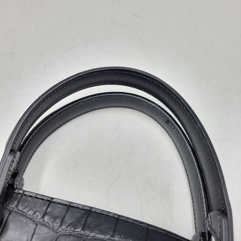 【中古品】【レディース】 FURLA フルラ PIPER 2WAY LEATHER HAND BAG パイパー レザー ハンドバッグ 鞄 カバン 188-260928-ay-10-izu カラー：ブラック 万代Net店