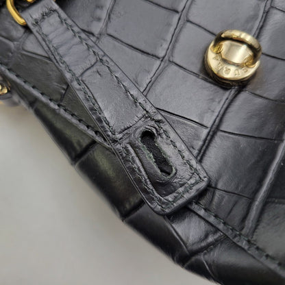【中古品】【レディース】 FURLA フルラ PIPER 2WAY LEATHER HAND BAG パイパー レザー ハンドバッグ 鞄 カバン 188-260928-ay-10-izu カラー：ブラック 万代Net店