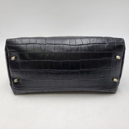 【中古品】【レディース】 FURLA フルラ PIPER 2WAY LEATHER HAND BAG パイパー レザー ハンドバッグ 鞄 カバン 188-260928-ay-10-izu カラー：ブラック 万代Net店