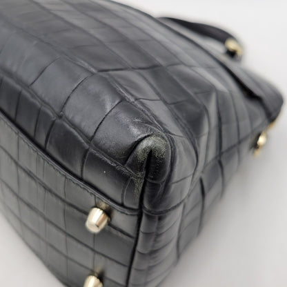 【中古品】【レディース】 FURLA フルラ PIPER 2WAY LEATHER HAND BAG パイパー レザー ハンドバッグ 鞄 カバン 188-260928-ay-10-izu カラー：ブラック 万代Net店