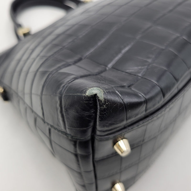 【中古品】【レディース】 FURLA フルラ PIPER 2WAY LEATHER HAND BAG パイパー レザー ハンドバッグ 鞄 カバン 188-260928-ay-10-izu カラー：ブラック 万代Net店