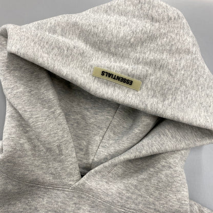 【中古品】【メンズ】 ESSENTIALS エッセンシャルズ BACK LOGO HOODIE バック ロゴ フーディ トップス パーカー 長袖 142-261004-sm-15-izu サイズ：XL カラー：グレー 万代Net店