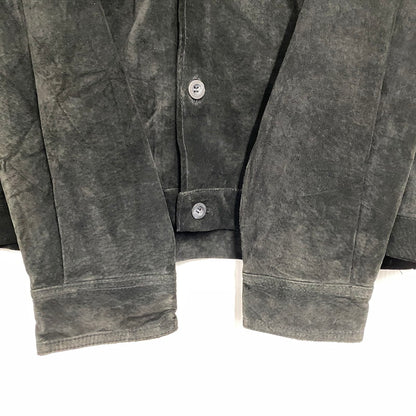 【中古品】【メンズ】 JOHN ASHFORD ADVENTURE ジョン アシュフォード アドベンチャー SUEDE JACKET スエード ジャケット アウター 146-261007-ya-06-izu サイズ：L カラー：ブラック 万代Net店