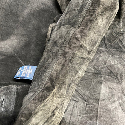 【中古品】【メンズ】 JOHN ASHFORD ADVENTURE ジョン アシュフォード アドベンチャー SUEDE JACKET スエード ジャケット アウター 146-261007-ya-06-izu サイズ：L カラー：ブラック 万代Net店
