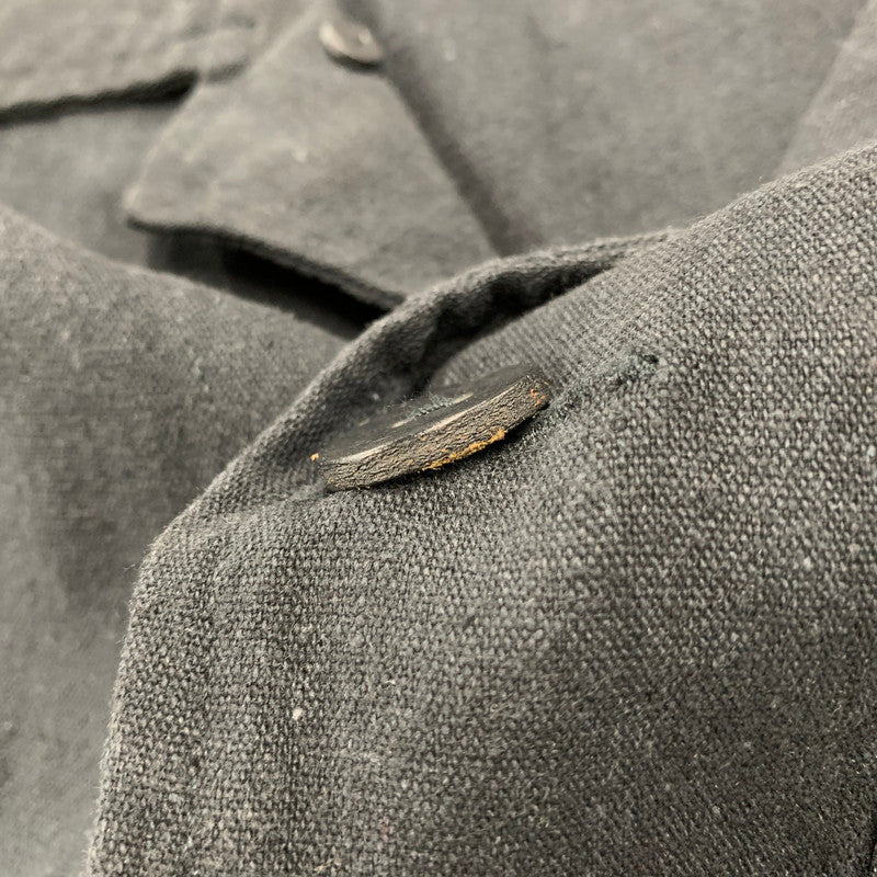 【中古品】【メンズ】 EASY TO WEAR イージートゥウェアー ETW20SS-JKT001 LINEN CANVAS JACKET リネン キャンバス ジャケット アウター 147-260930-kh-04-izu サイズ：48 カラー：ブラック 万代Net店